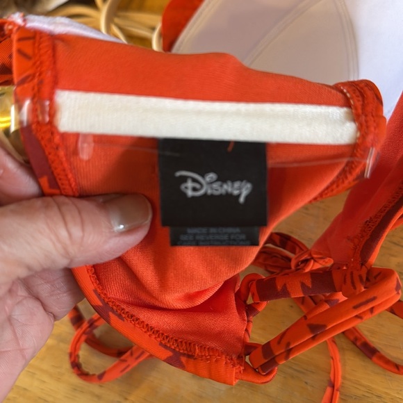 Moana Disney Women’s Bikini Halter Top sz L - Picture 8 of 9